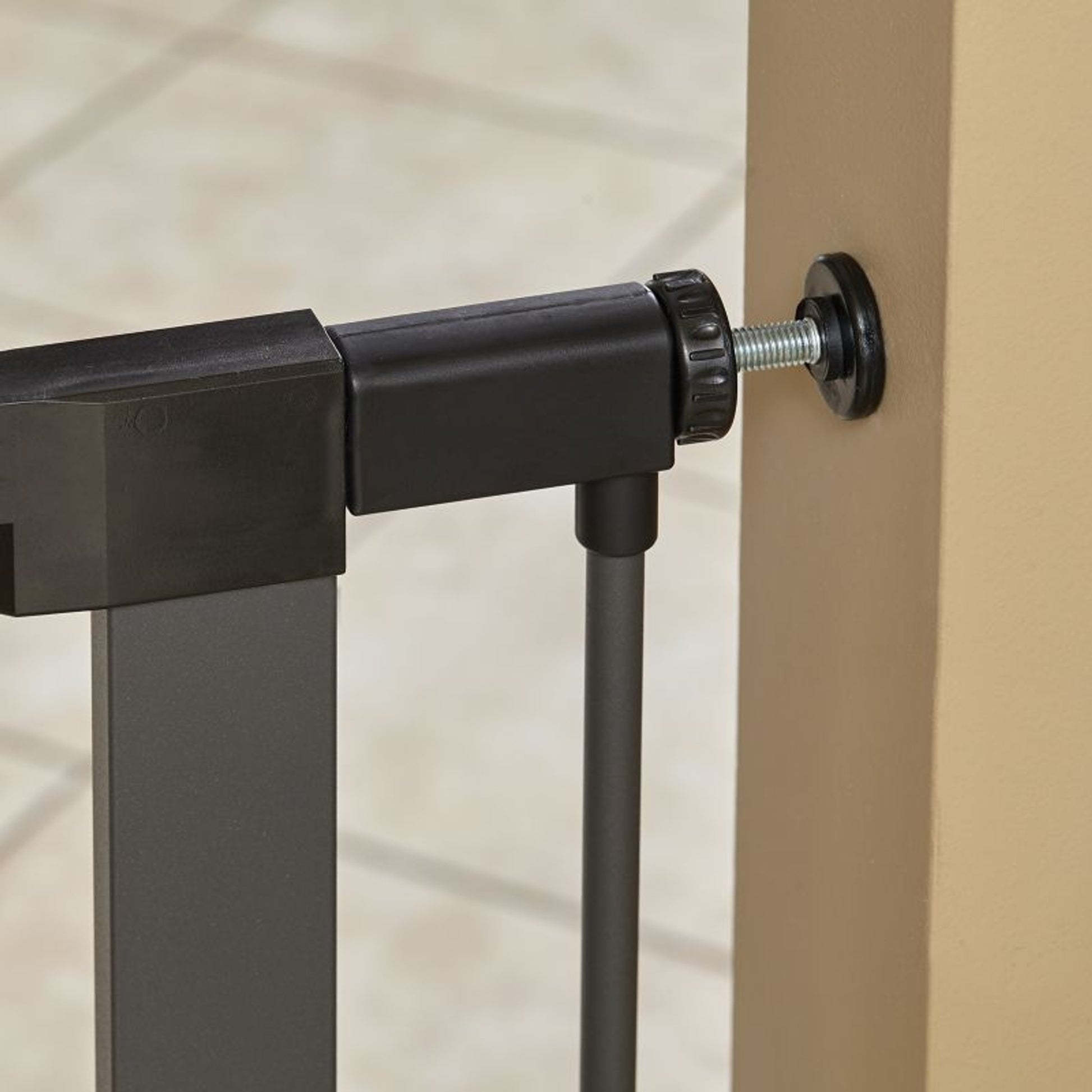 Midwest Steel Pet Gate with Wood Door