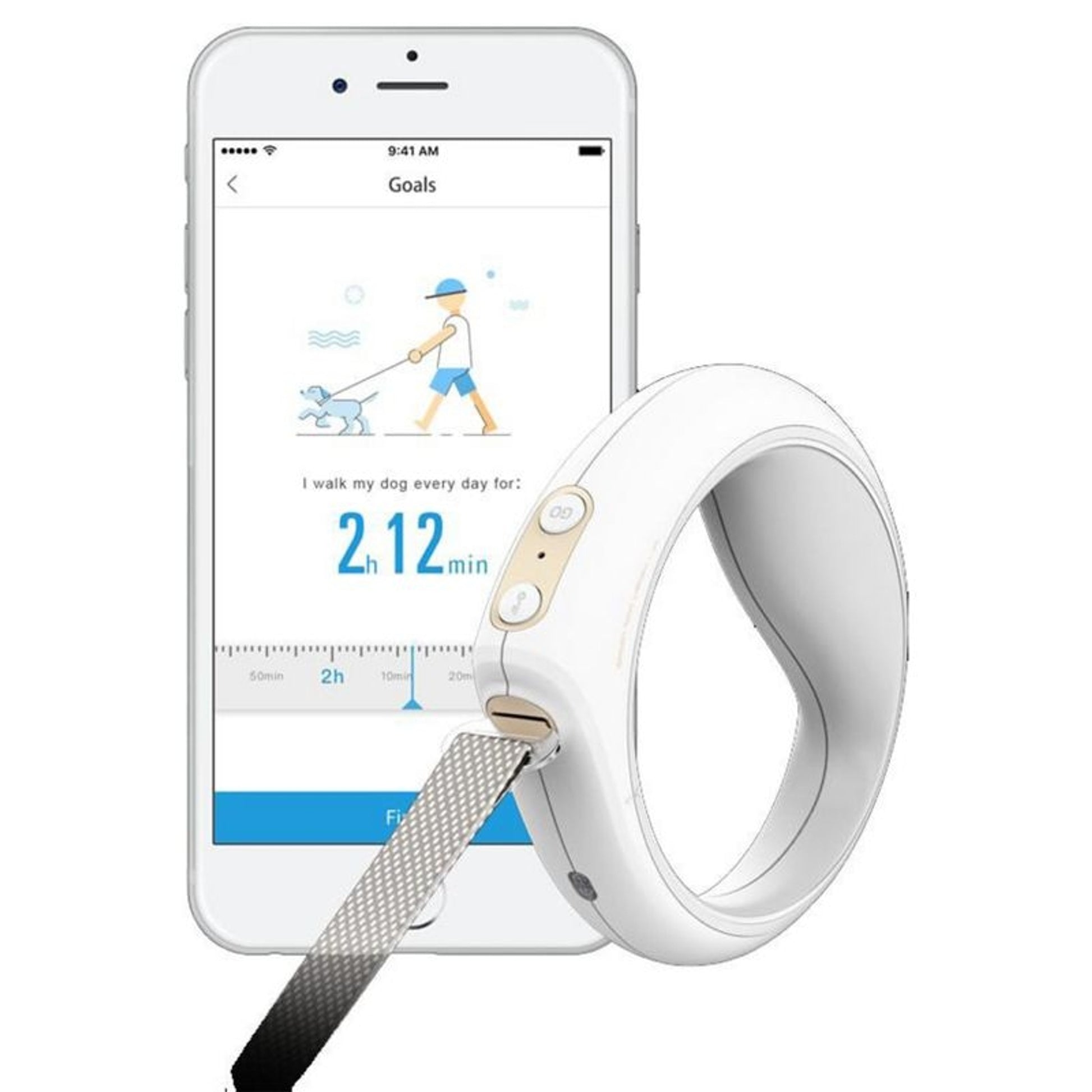 PETKIT Go Bluetooth Smart Dog Leash