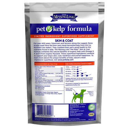 The Missing Link Pet Kelp Skin/Coat Dog Supplement