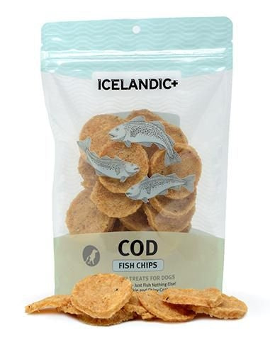 Icelandic Plus Cod Fish Chips Dog Treat