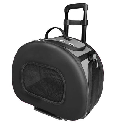Pet Life Wheeled Final Destination Pet Carrier