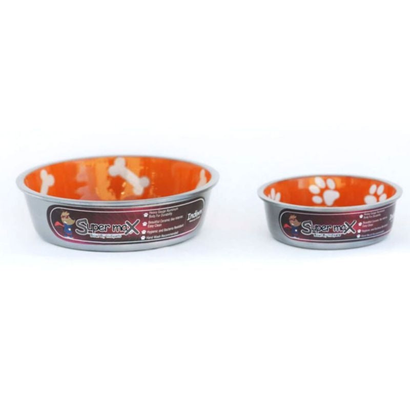 Indipets Super-Max Aluminum Pet Bowl