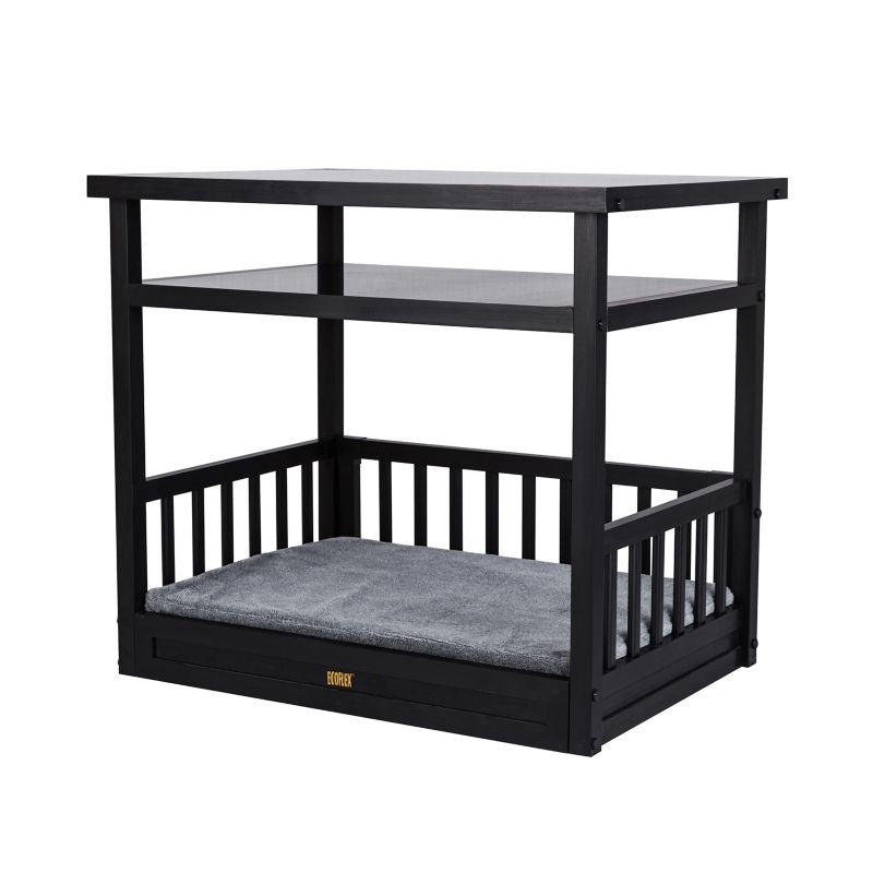 New Age Pet ecoFLEX Espresso Dog Bed/Nightstand