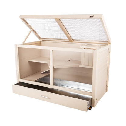 New Age Pet ecoFLEX Maple Park Avenue Rabbit Hutch