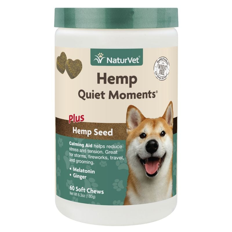NaturVet Hemp Quiet Moments Dog Soft Chew