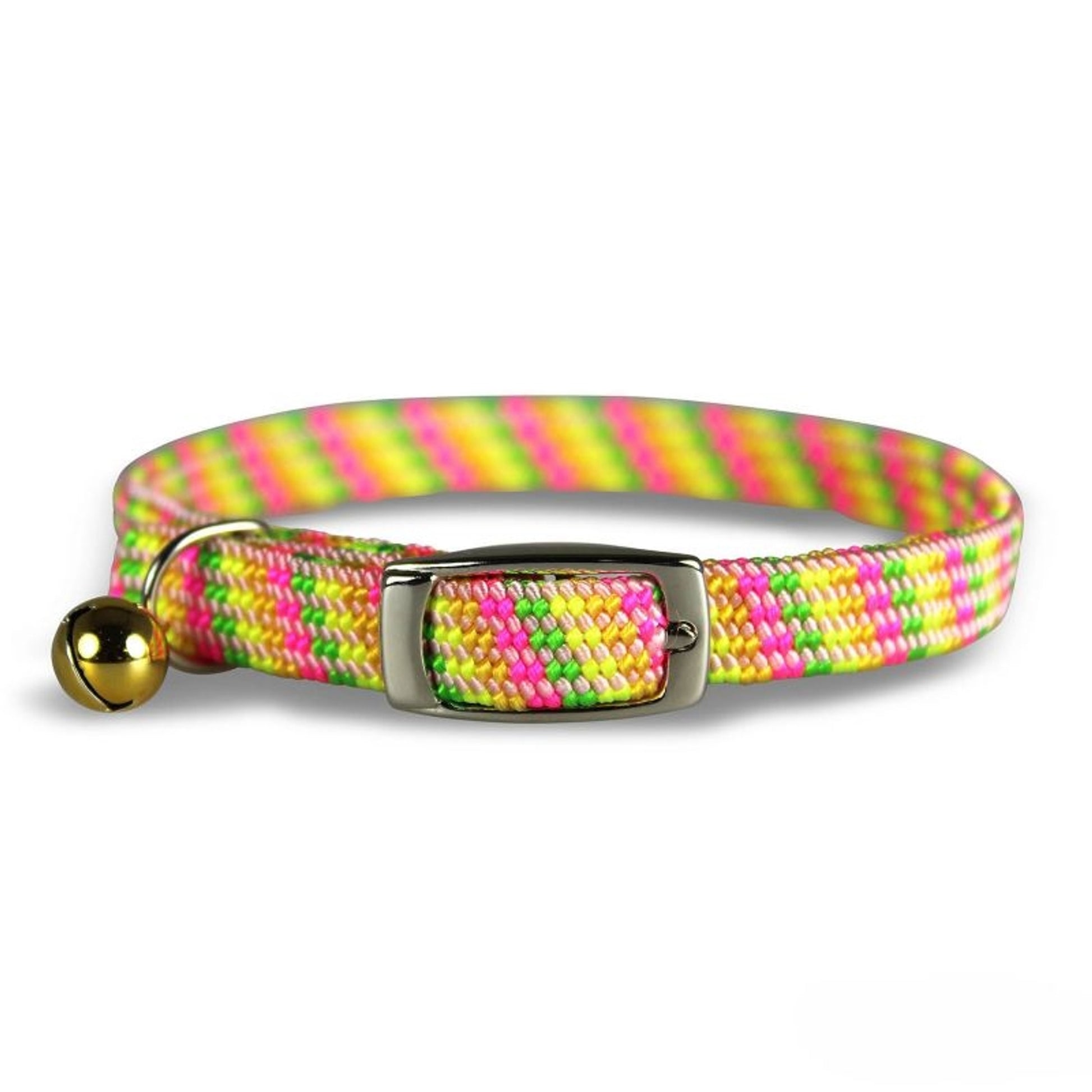 Pattern Stretch Cat Collar