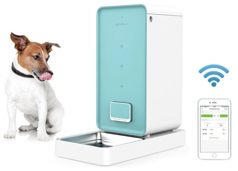 PETKIT Element Smart Pet Container Feeder Blue