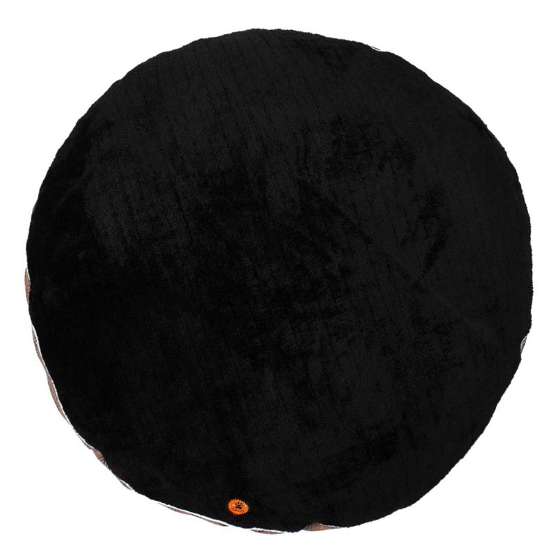 Halo Classic Plaid Tan Round Dog Bed