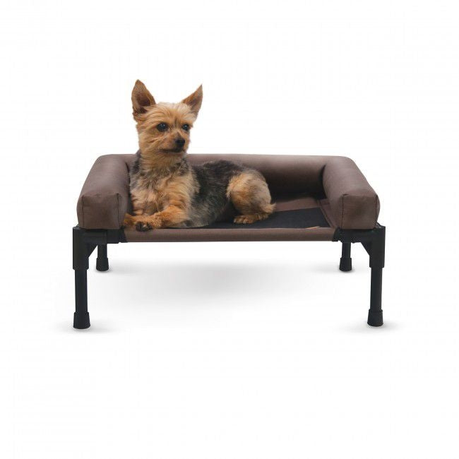 KH Mfg Chocolate Original Bolster Pet Cot