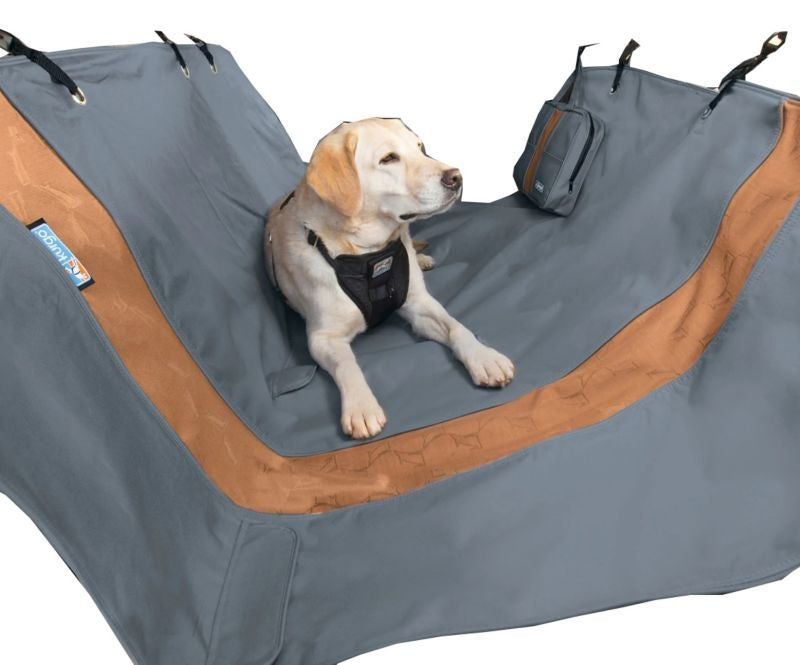 Kurgo Charcoal Gray Extended Car Hammock
