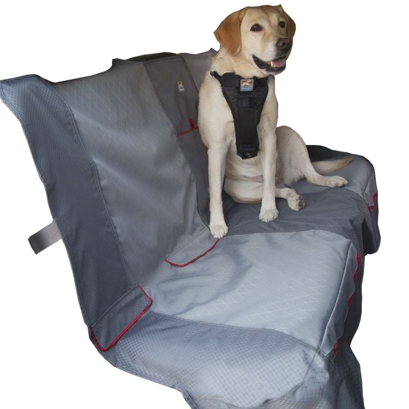 Kurgo Journey Gray/Chili Red Bench Seat Cover