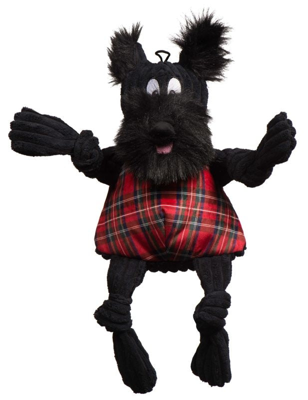 Hugglehounds Scotch Scottie Knottie Dog Toy