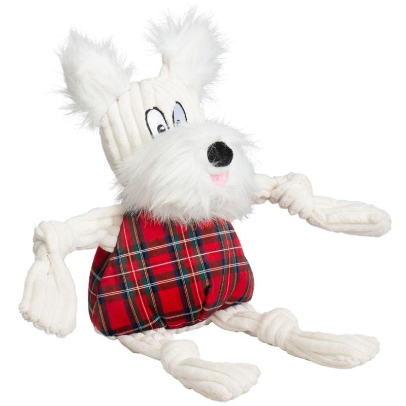 Hugglehounds Whiskey Westie Knottie Dog Toy