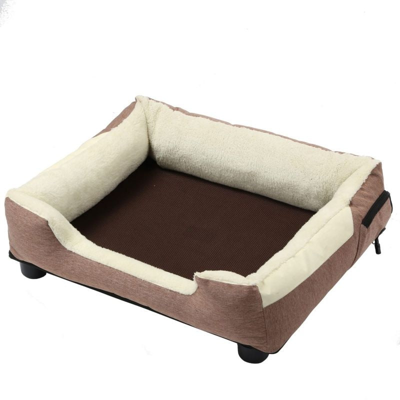 Pet Life Dream Smart Mocha Brown Pet Bed