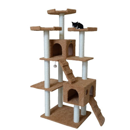 Armarkat Real Wood A7407 Multi Level Big Cat Tree