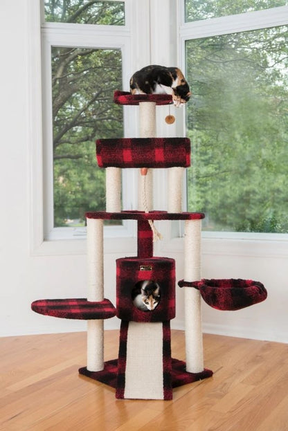 Armarkat Real Wood B5806 Multi Features Cat Tree