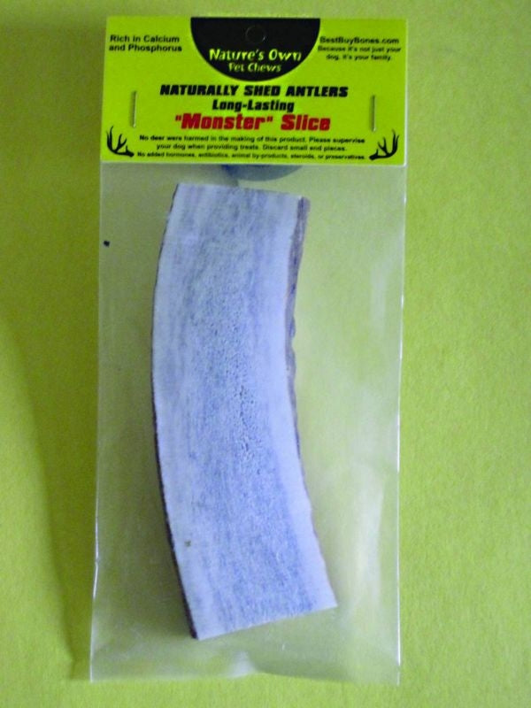 Natures Own Pet Naturally Shed Sliced Antler