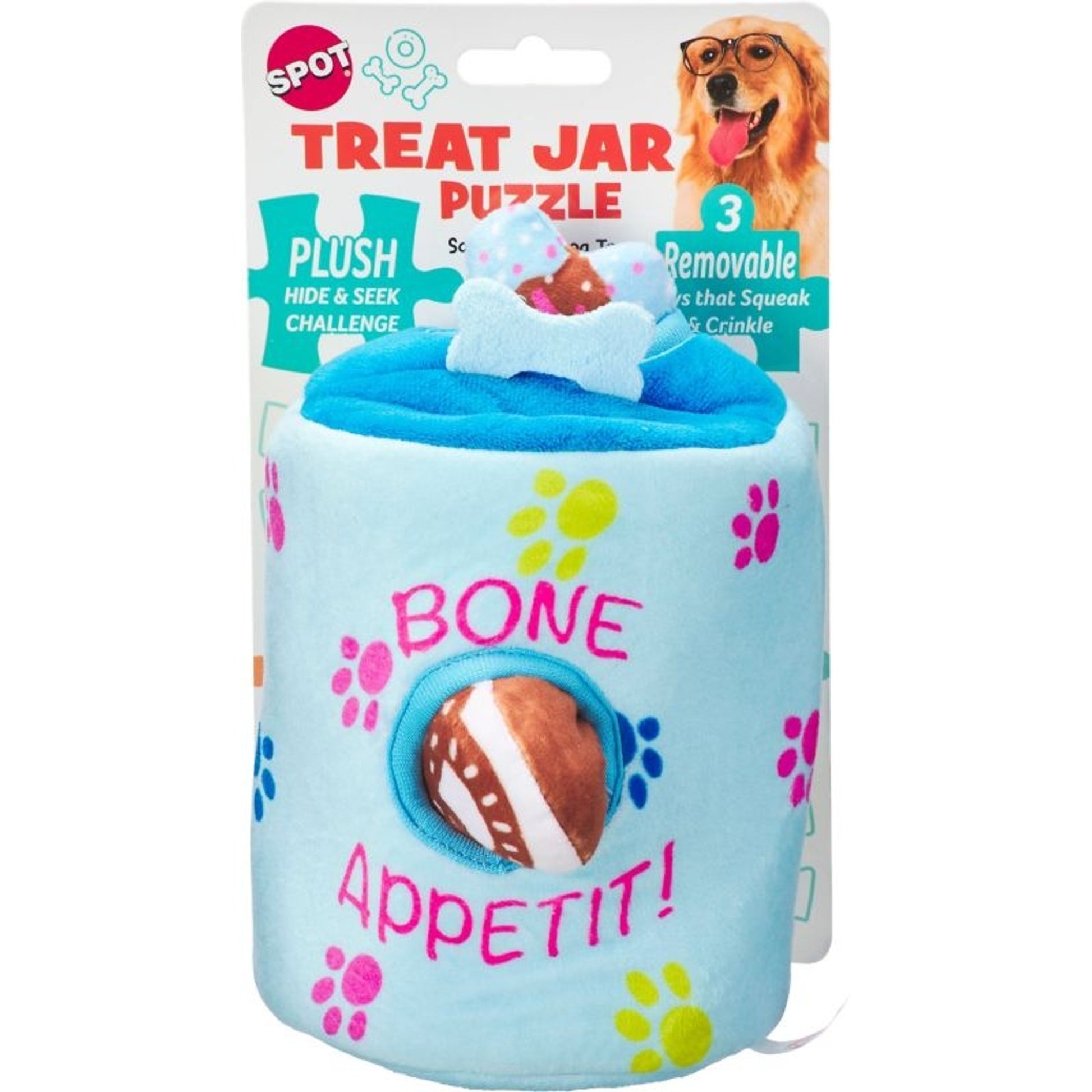 Spot Treat Jar Puzzle Toy
