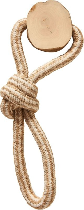 Love The Earth Coffee Wood Chew Rope Tug