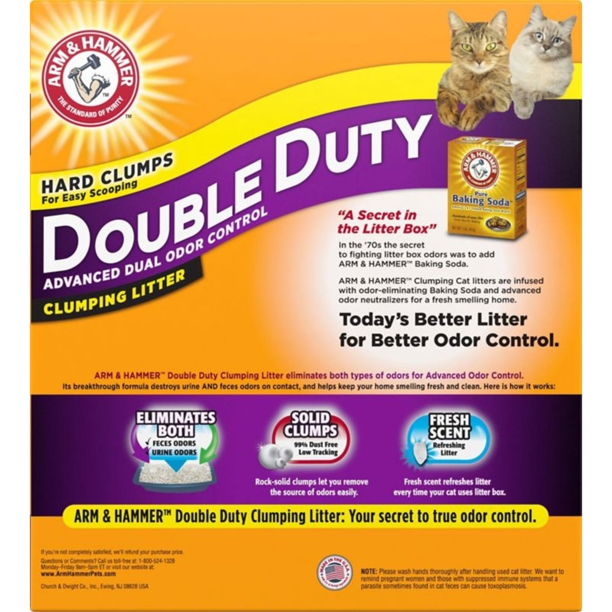 Arm And Hammer Double Duty Clumping Litter