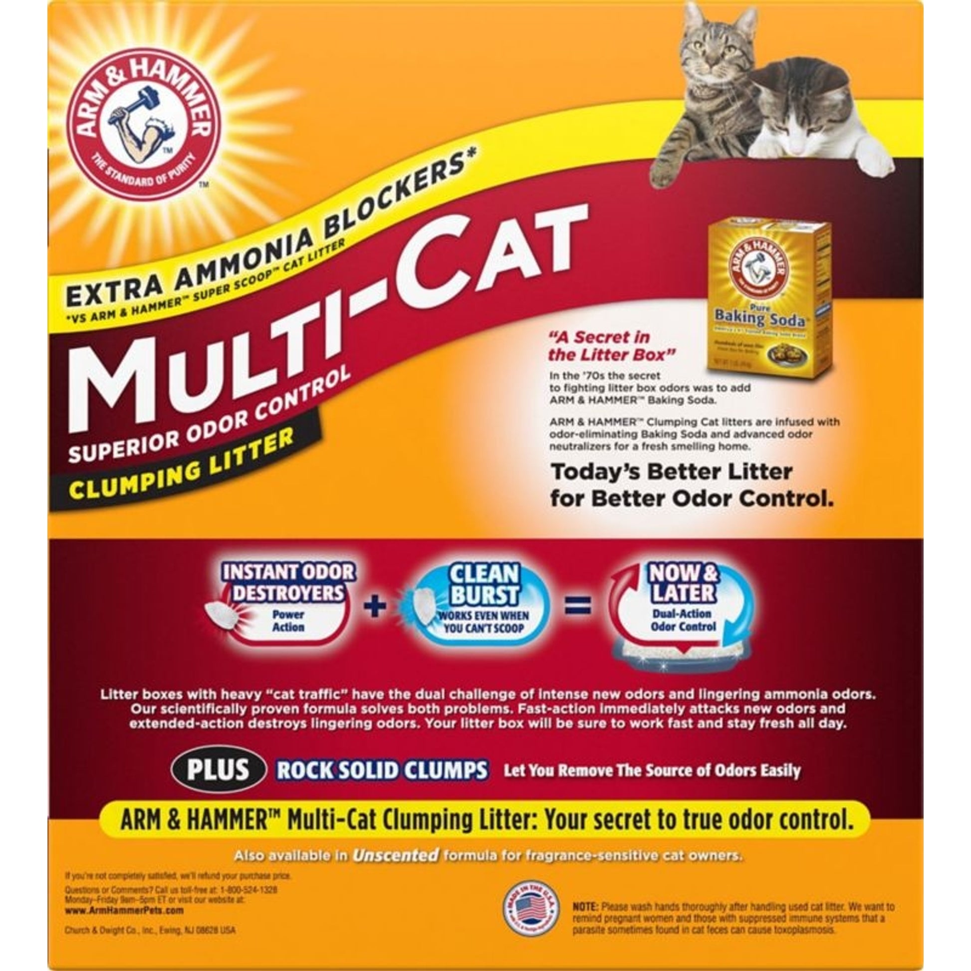 Arm And Hammer Multi Cat Clumping Litter