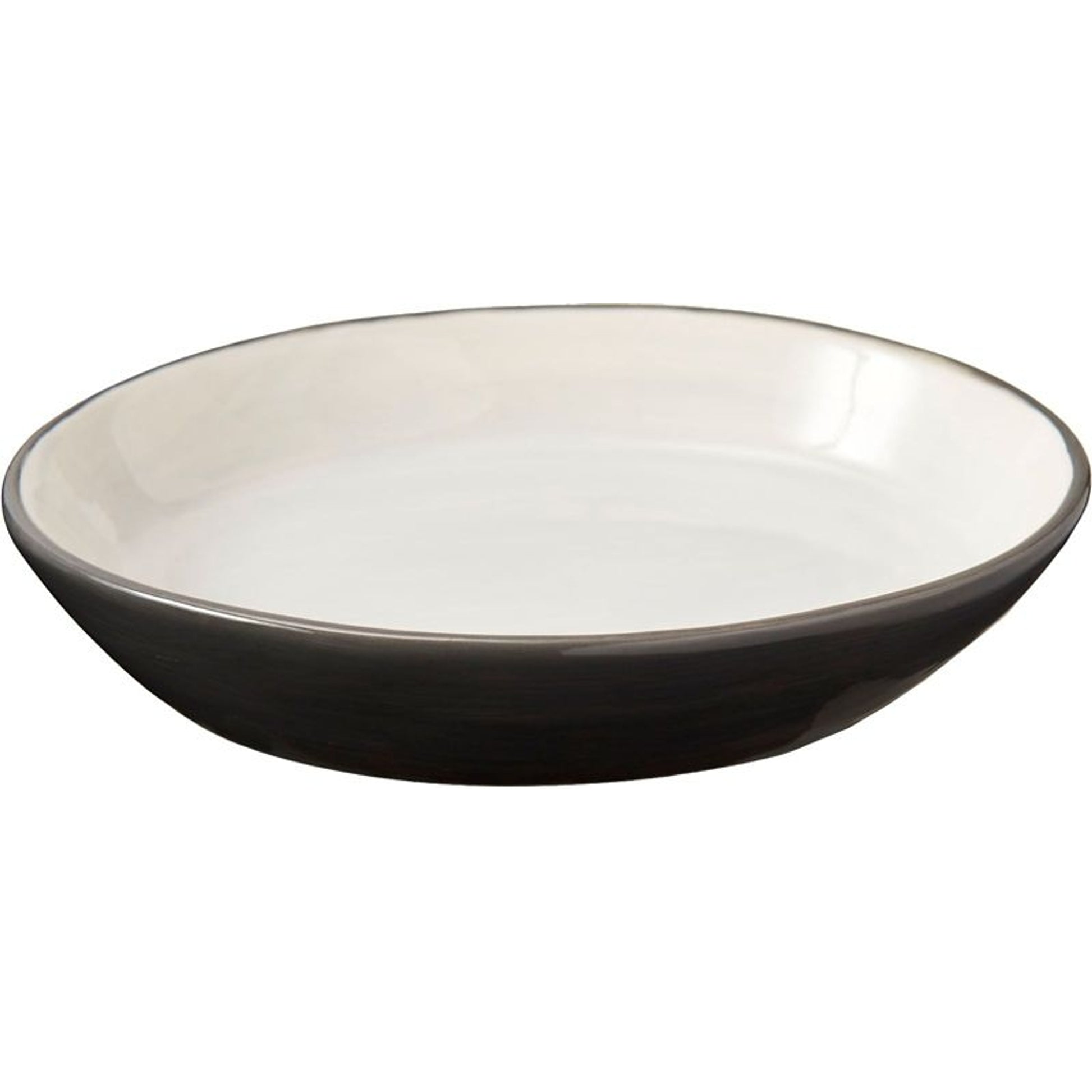 Spot Oval Stoneware Cat Dish