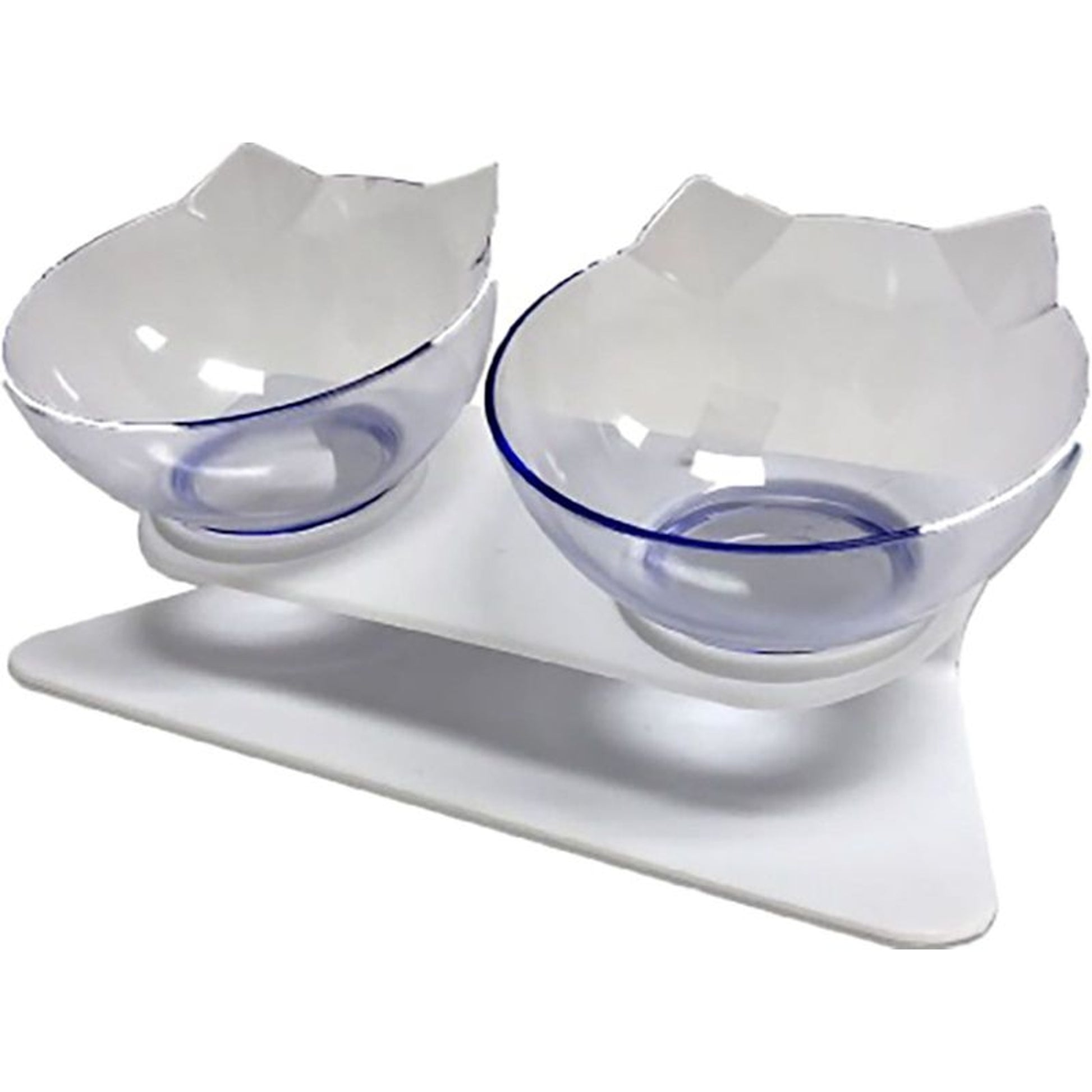 Goo Eez Inclinded Double Feeder Cat Bowl