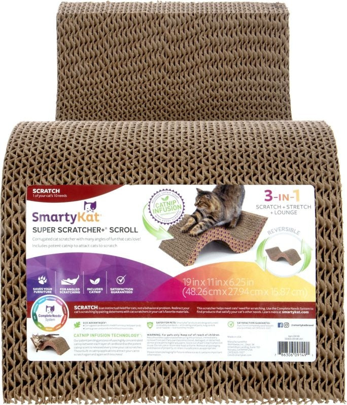 Smartykat Super Scratcher Scroll Scratcher