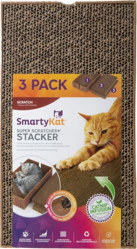 Smartykat Super Scratcher Stacker/Lounge