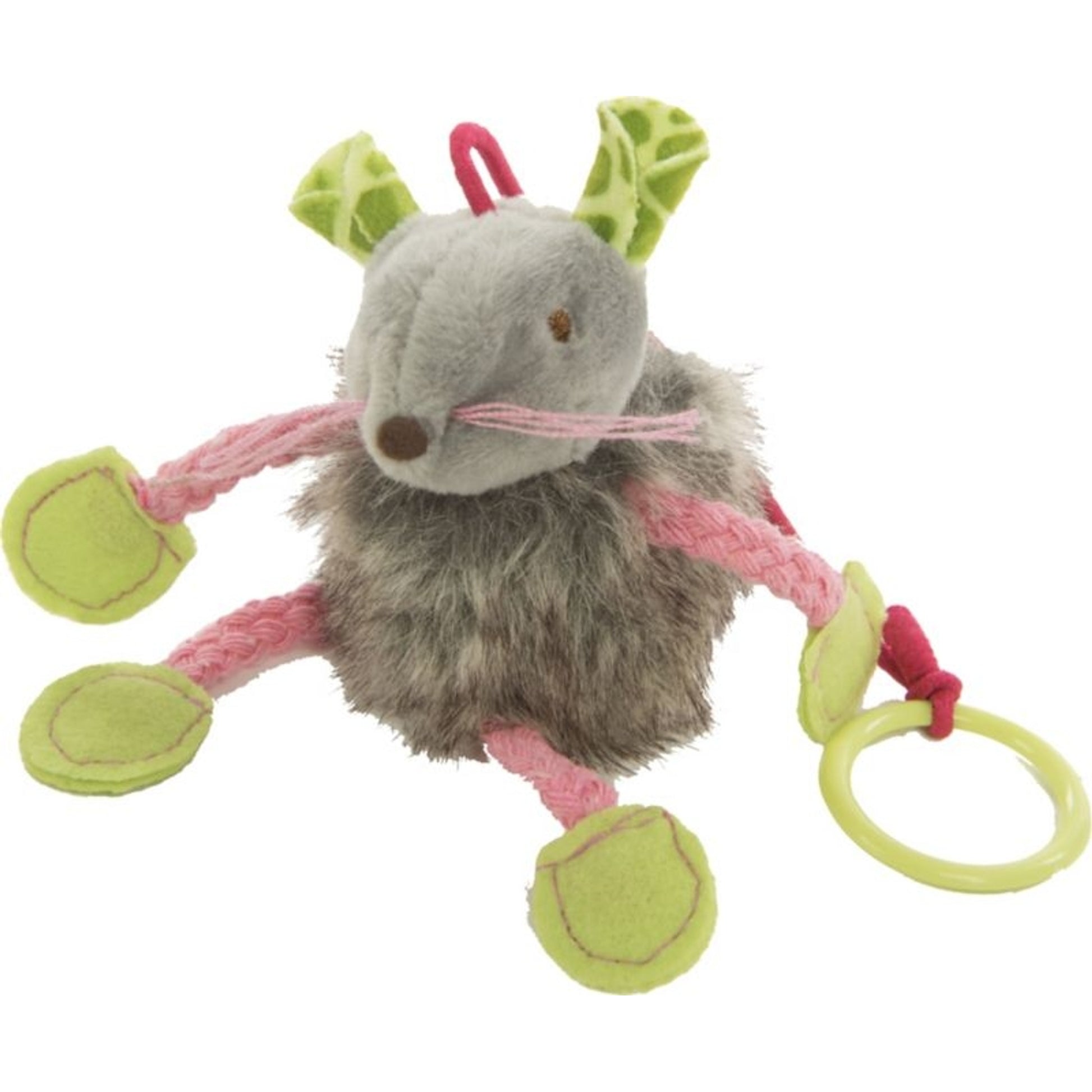 Smartykat Bouncy Mouse Plush Dangler Catnip Toy