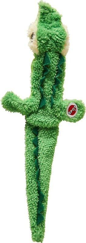 Love The Earth Crocodile Stuffing Free Dog Toy