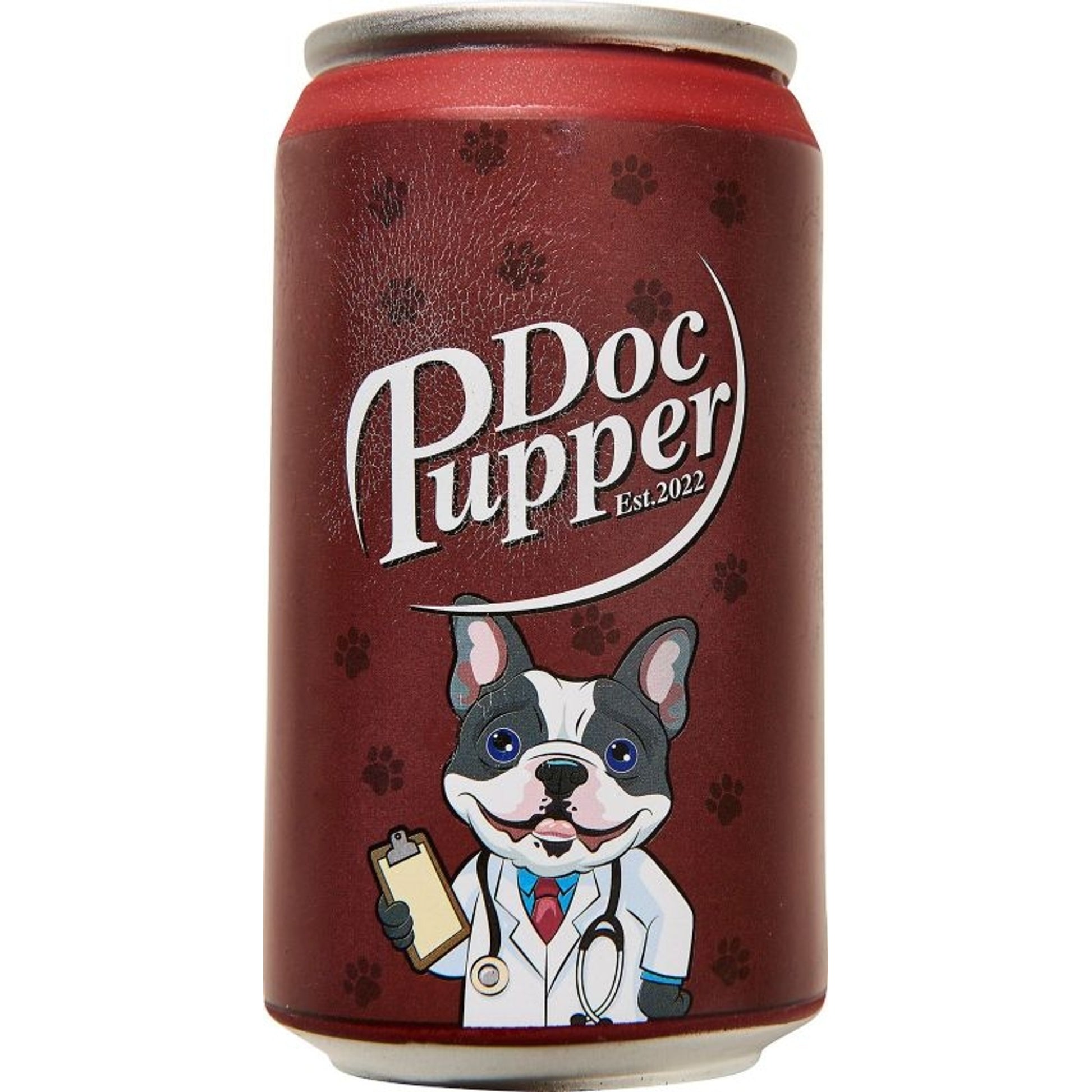 Spot Fun Drink Doc Pupper Can Vinyl Dog Toy