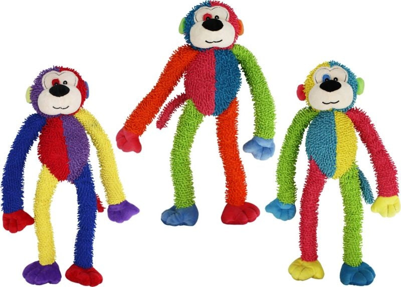 Multipet Multicrew Monkey Plush Dog Toy