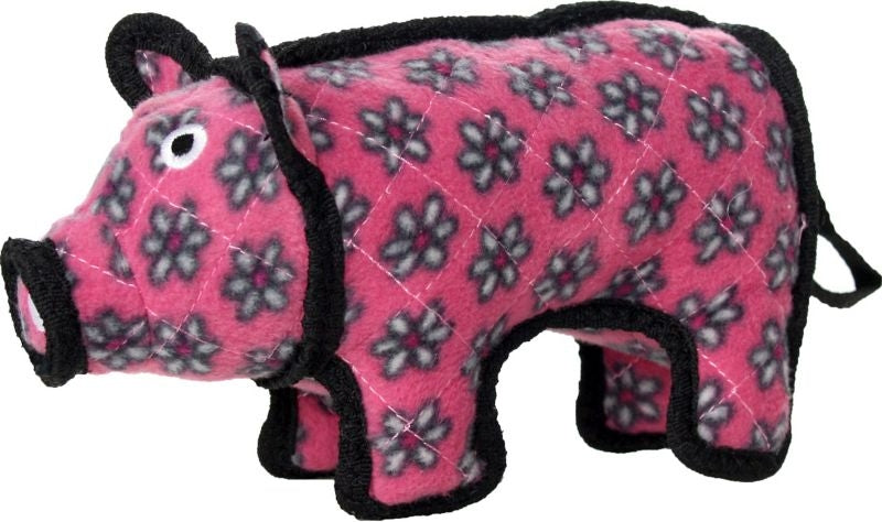 Tuffy Jr Barn Yard Pig Durable Soft Dog Toy