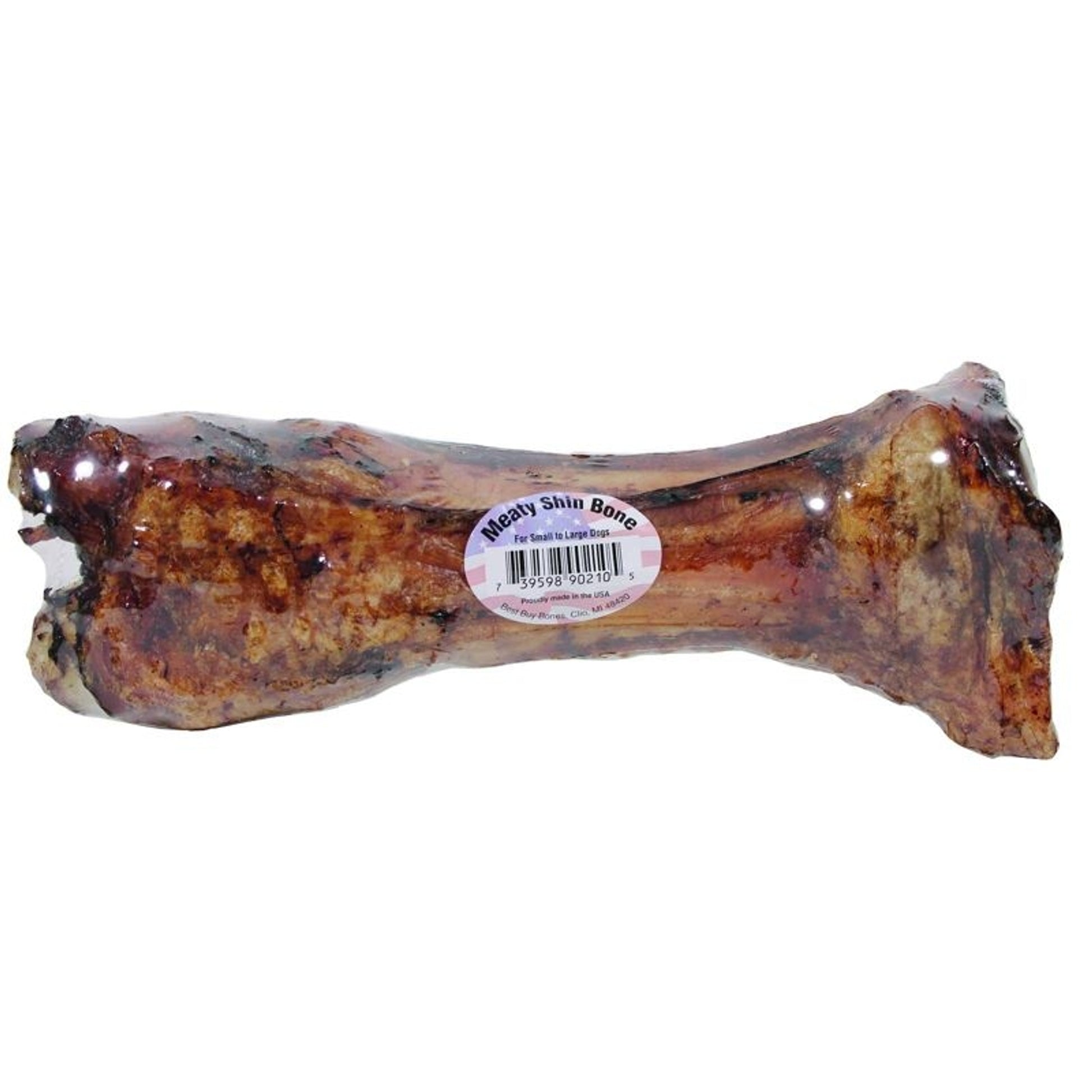 Natures Own Pet Chews Meaty Shin Dog Bone 10In
