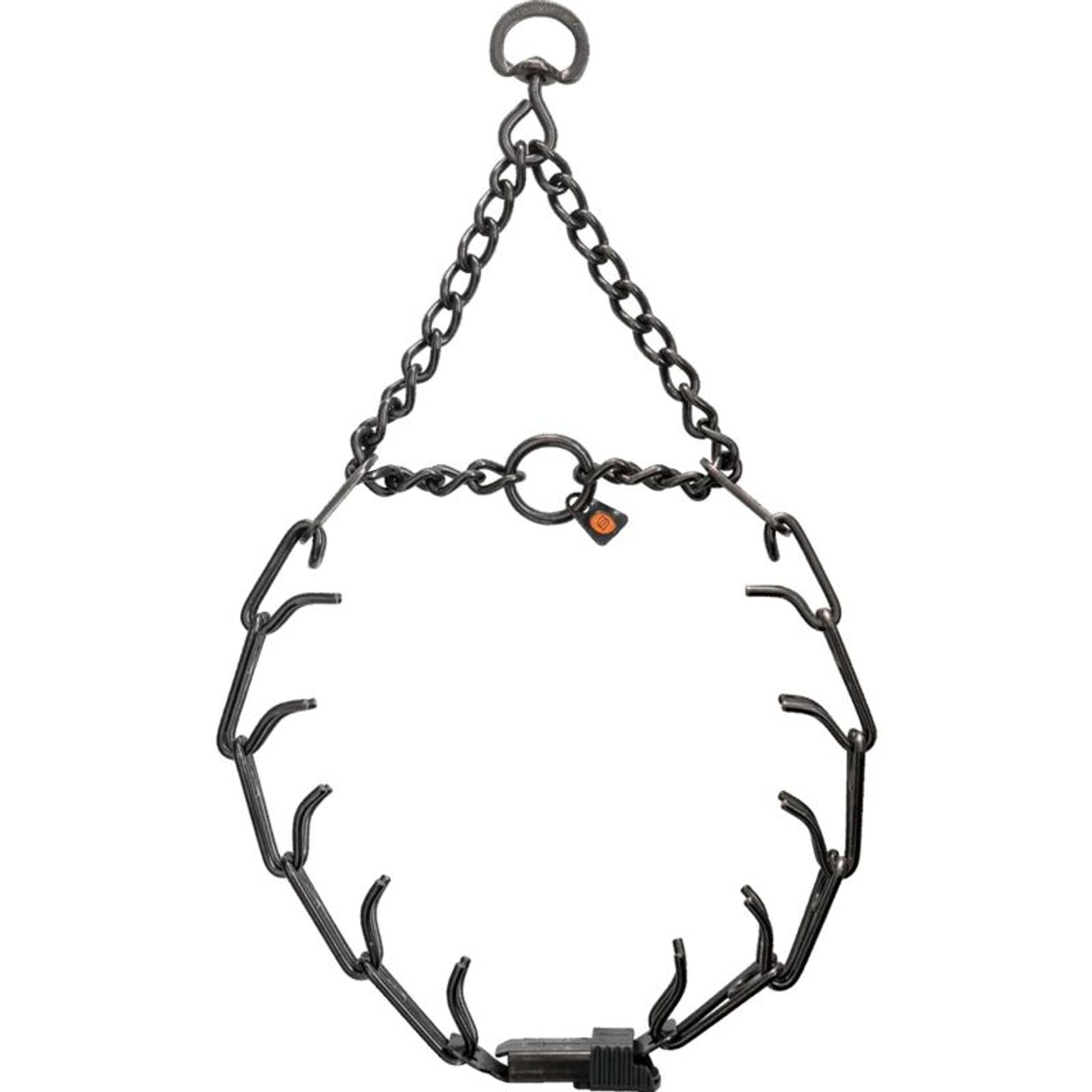 Herm Sprenger Blk U-PLUS ClicLock Collar/Chain