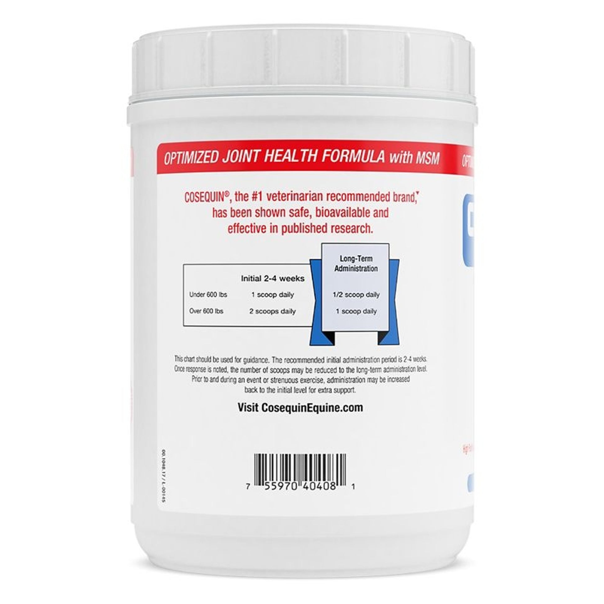 Cosequin Optimized with MSM - 1400 gm