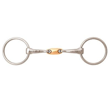 Korsteel Oval Link Loose Ring Snaffle