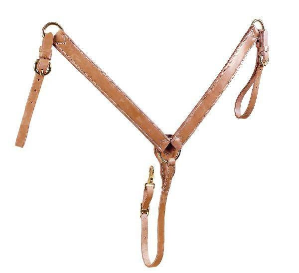 Tory Harness Leather Straight Breast Collar