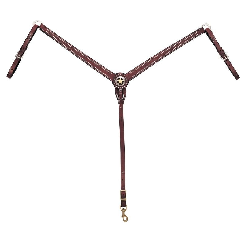 Weaver Texas Star Straight Breast Collar