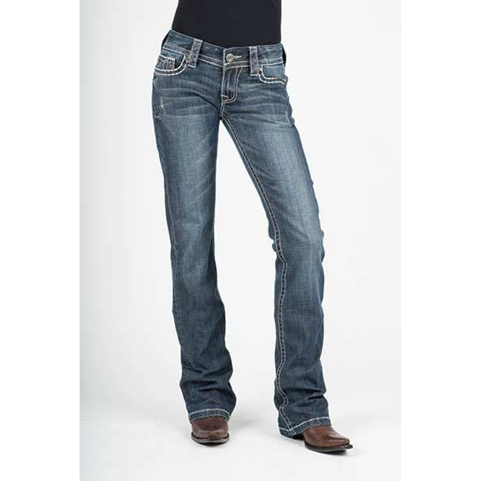 Stetson Ladies 818 Arrow Boot Cut Jeans