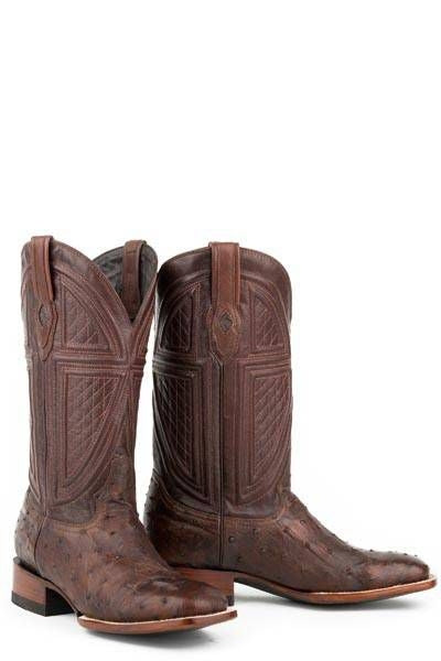 Jackson Full Ostrich Cowboy Boots