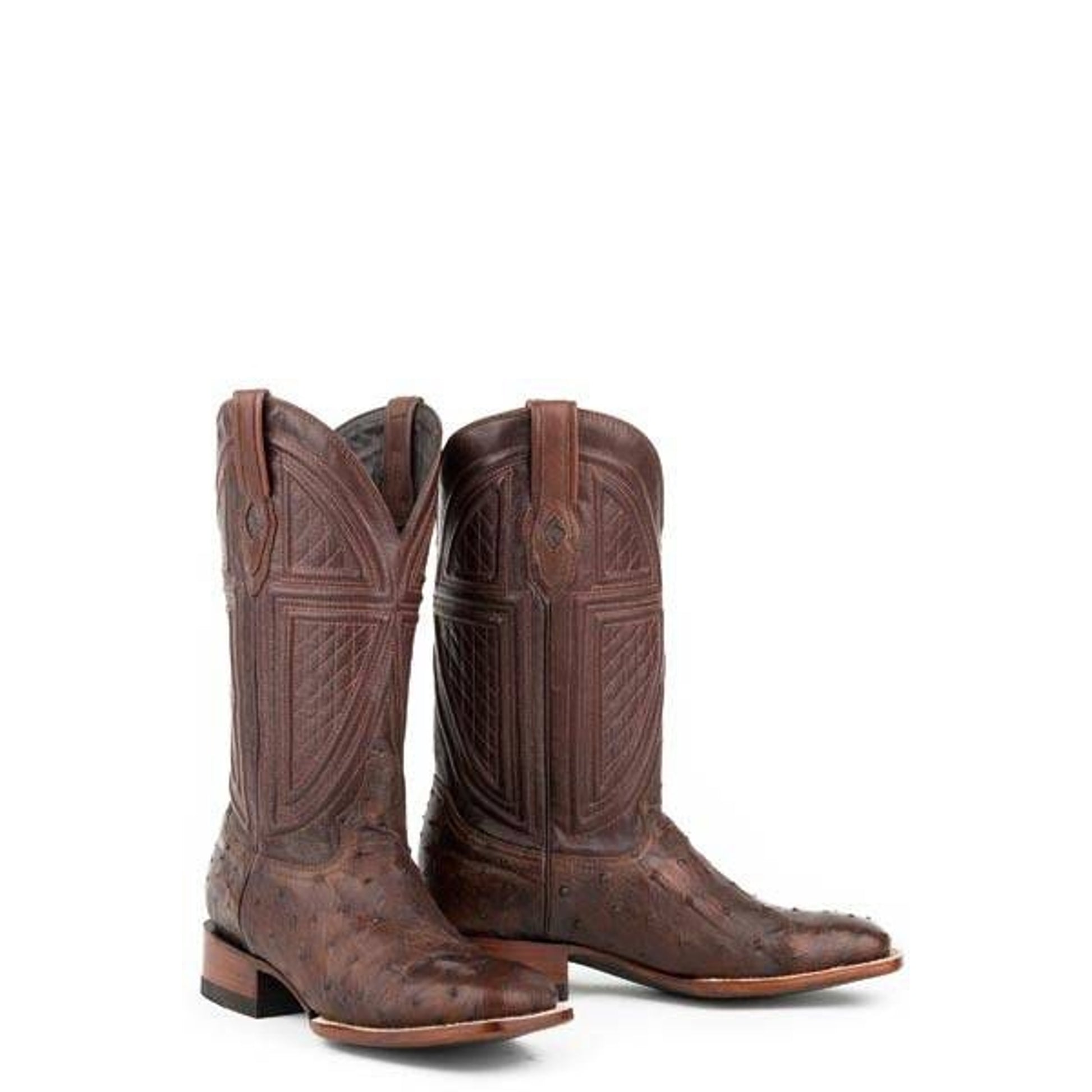 Jackson Full Ostrich Cowboy Boots