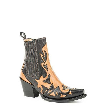 Stetson Ladies Cici Leather Boots 9 Clayton Black